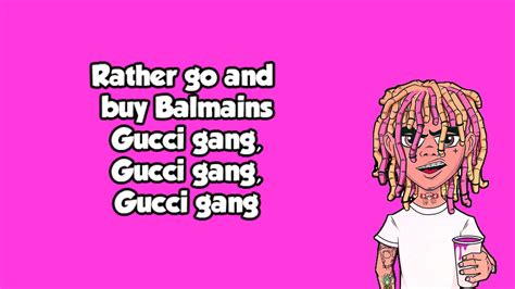 girl in gucci gang|gucci gang gucci gang lyrics.